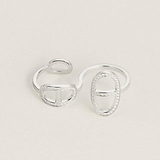 ☆エレガント☆ HERMES Chaine d'ancre Contour リング Chaine d'ancre Contour ring | Hermès USA